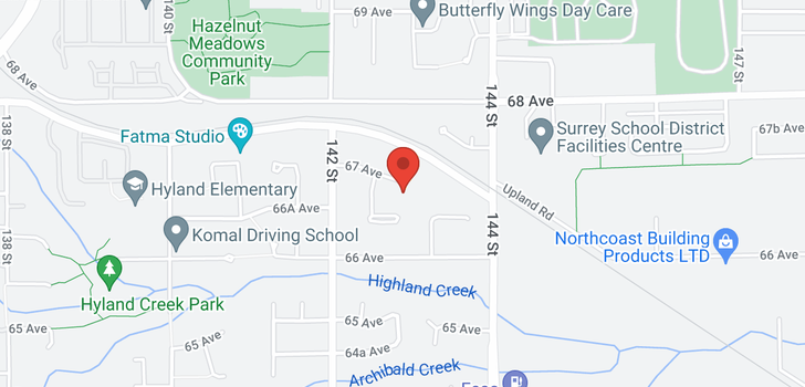 map of 14280 67 AVENUE